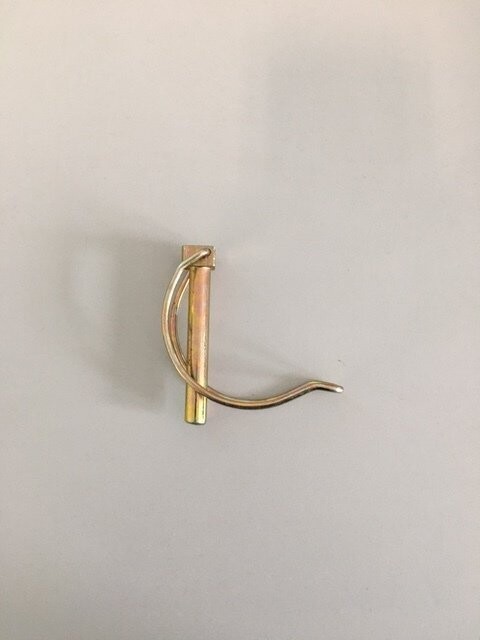 Rohrklappstecker Standard, 10x70mm, galv. gelb verzinkt Rohrklappstecker Standard, 10x70mm, galv. gelb verzinkt