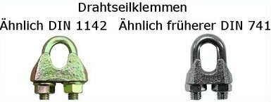 Drahtseilklemmen