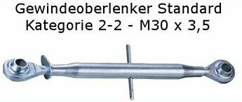 Gewinde-Oberlenker KAT. 2-2 Standard