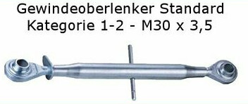Gewinde-Oberlenker KAT. 1-2 Standard