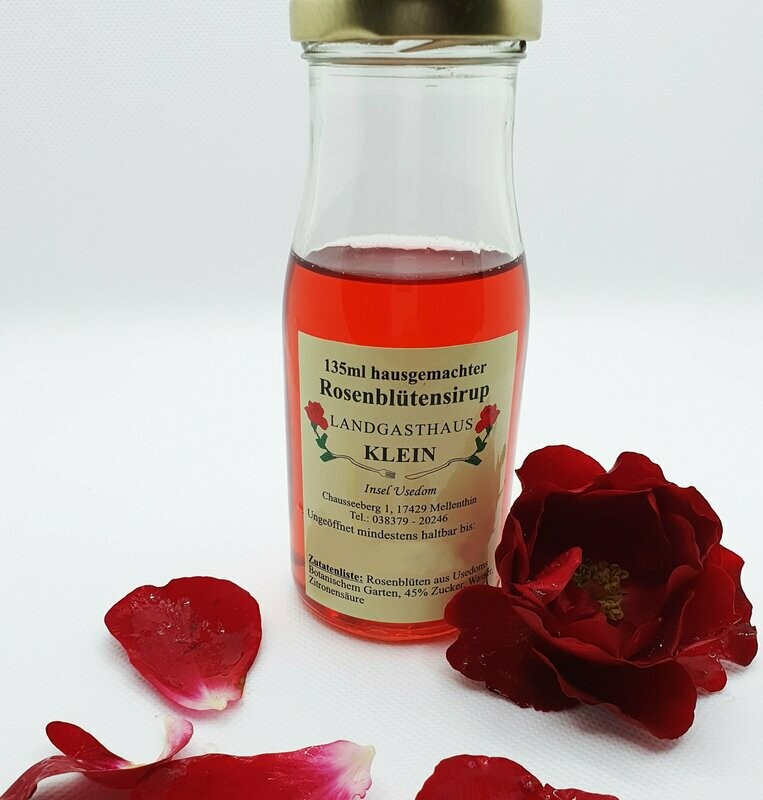 Rosenblütensirup