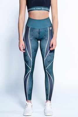 Leggings Green Leaf