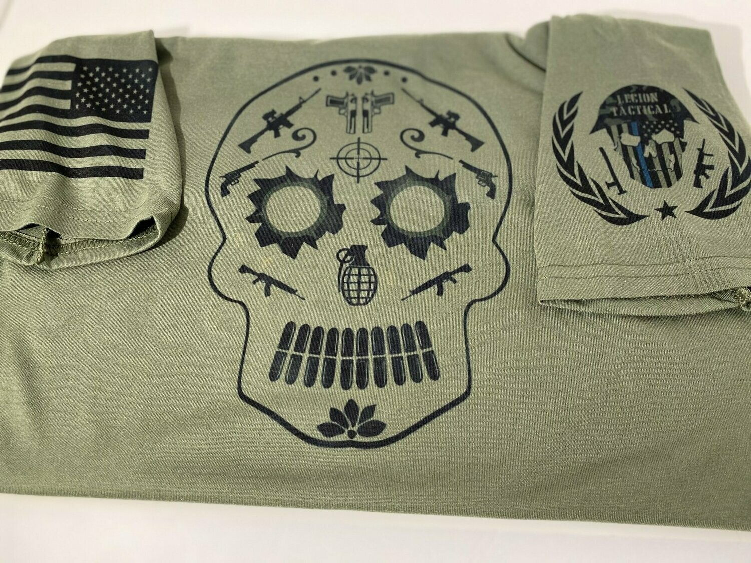 2nd Amendment Sugar Skull T-Shirt