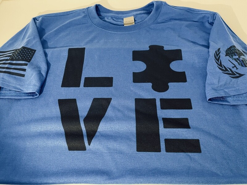 LOVE - Autism Puzzle Piece