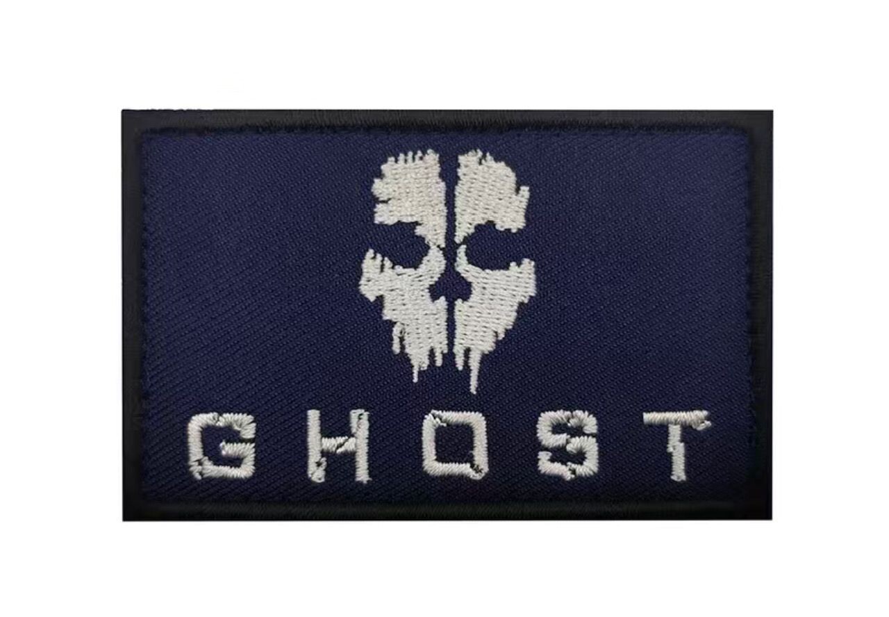 "Ghost" Patch (Navy Blue)