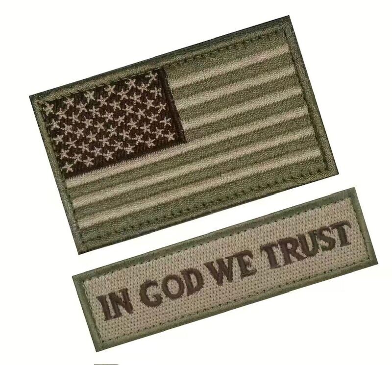 "In God We Trust" Patch Set