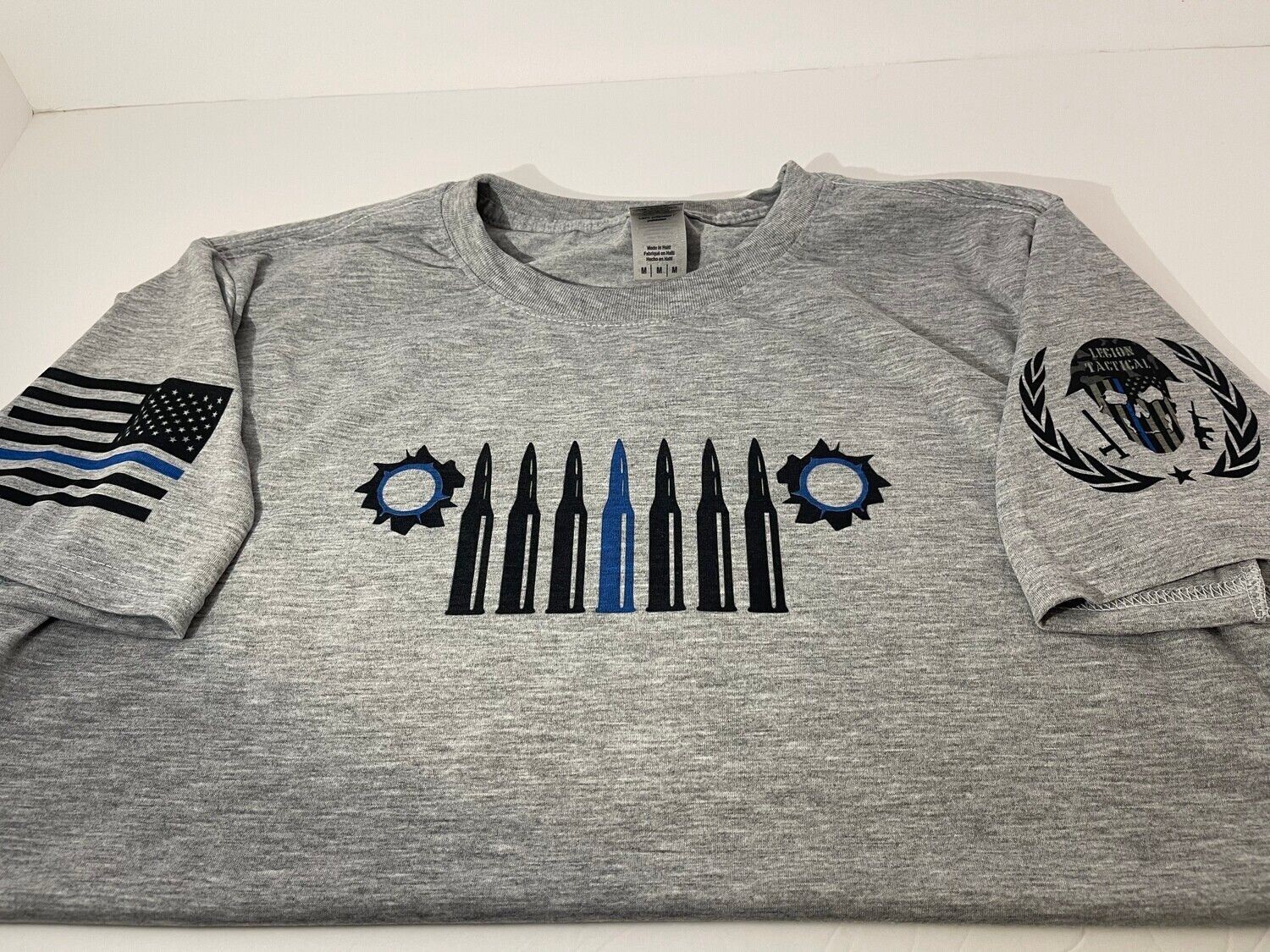 2nd Amendment BLUE LINE - Hoodie