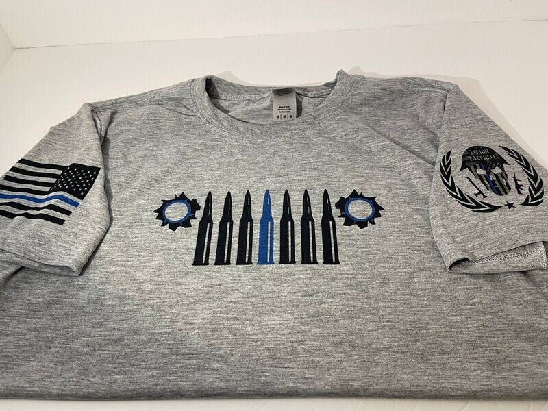 2nd Amendment BLUE LINE - Hoodie