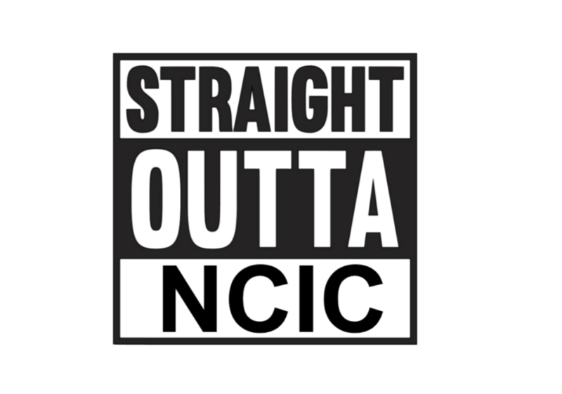 Straight Outta NCIC - T-Shirt