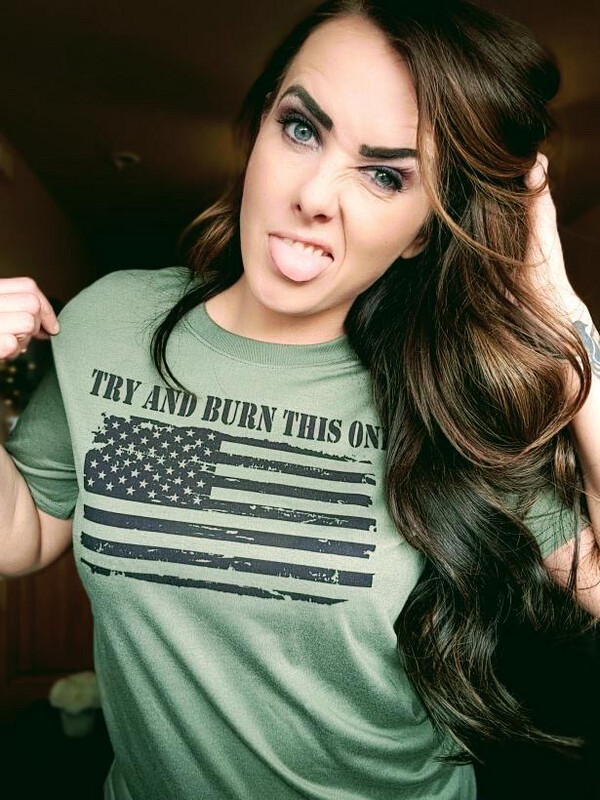 TRY AND BURN THIS ONE - T-Shirt