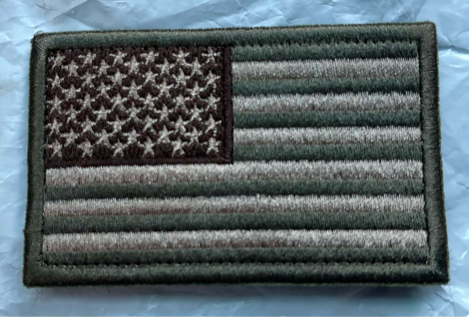 American Flag (Tan, Green, Brown)