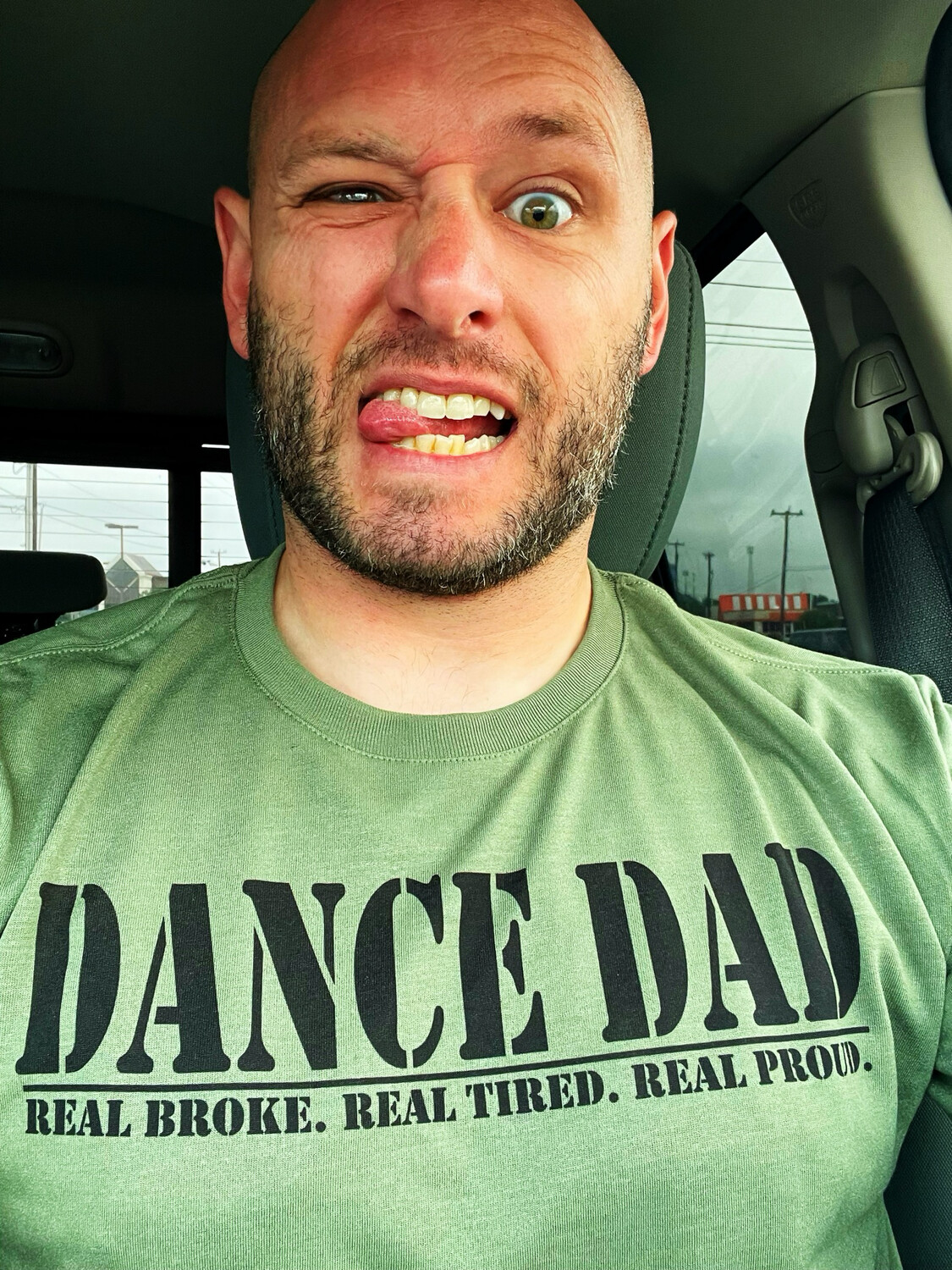 Dance Dad (Broke.Tired.Proud.) T-Shirt