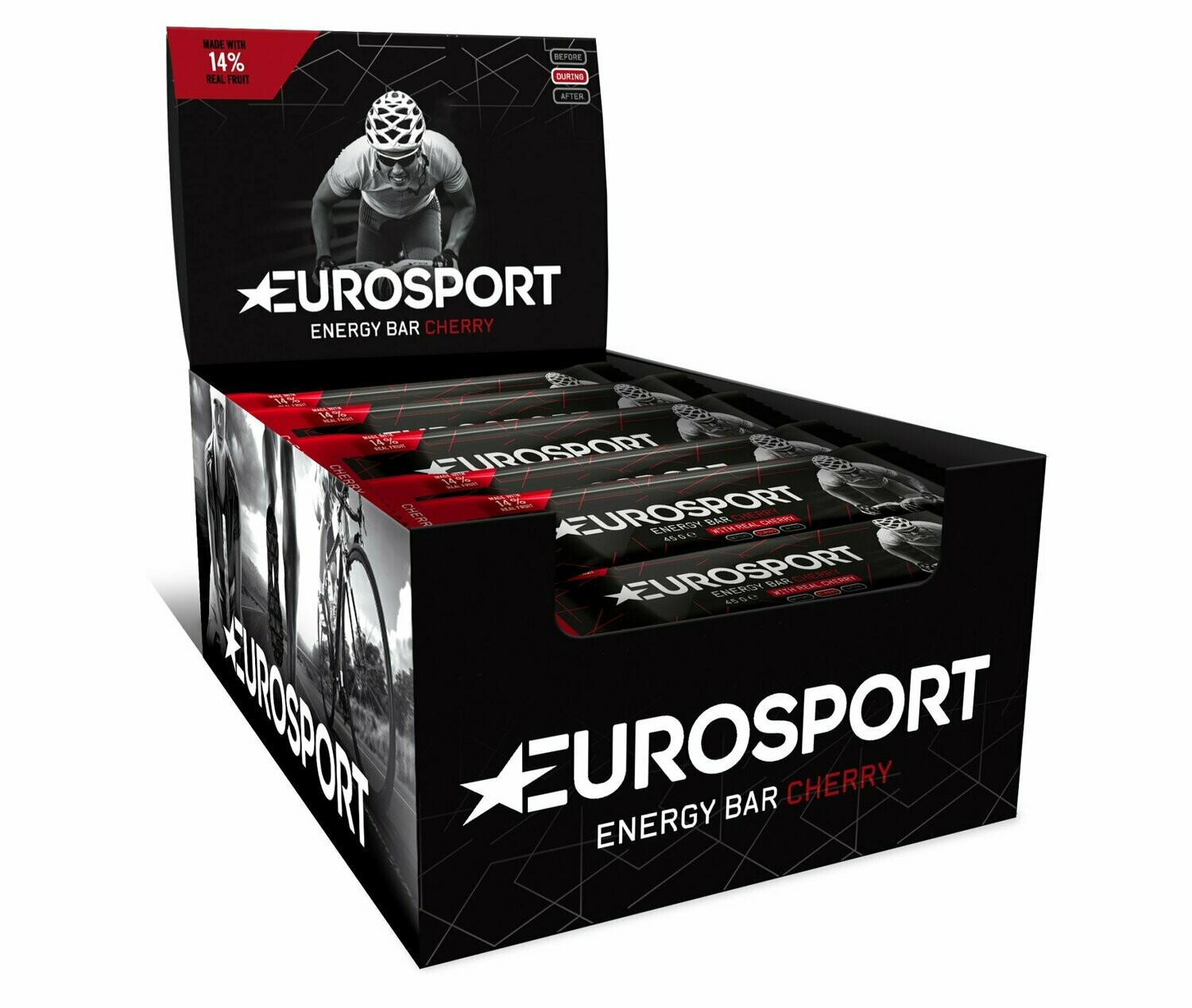 Eurosport Energy Bar Box "Cherry" (20Pcs)