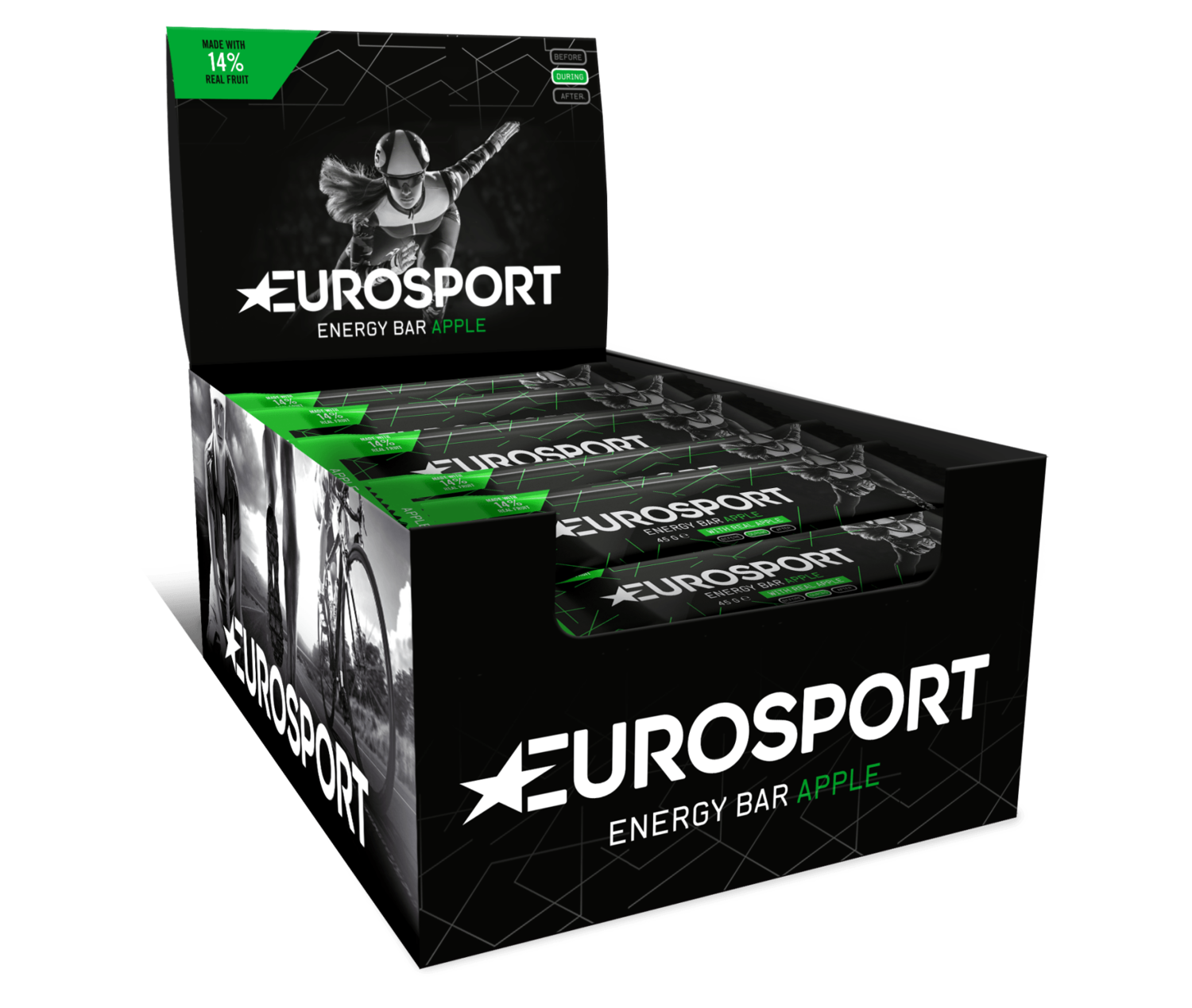 Eurosport Energy Bar Box "Apple" (20Pcs)