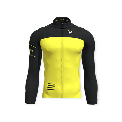 LIME WINDPROOF LS JERSEY