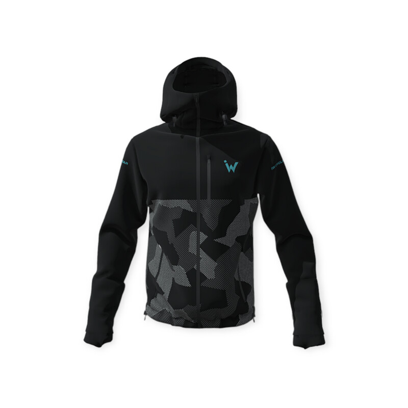 ALL MOUNTAIN OUTDOOR JACKE - BLACK