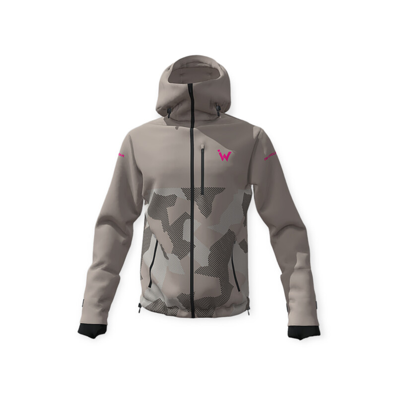 ALL MOUNTAIN OUTDOOR JACKE - GRAU