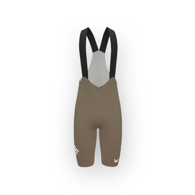 MOMENTUM AERO BIB SHORT - TRUFFLE