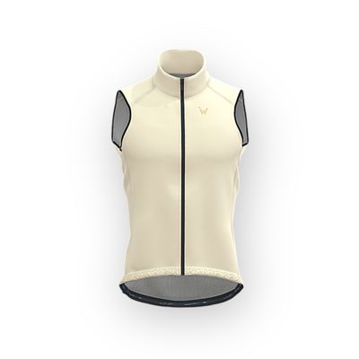 ESSENTIAL WIND VEST - ANTIC WHITE