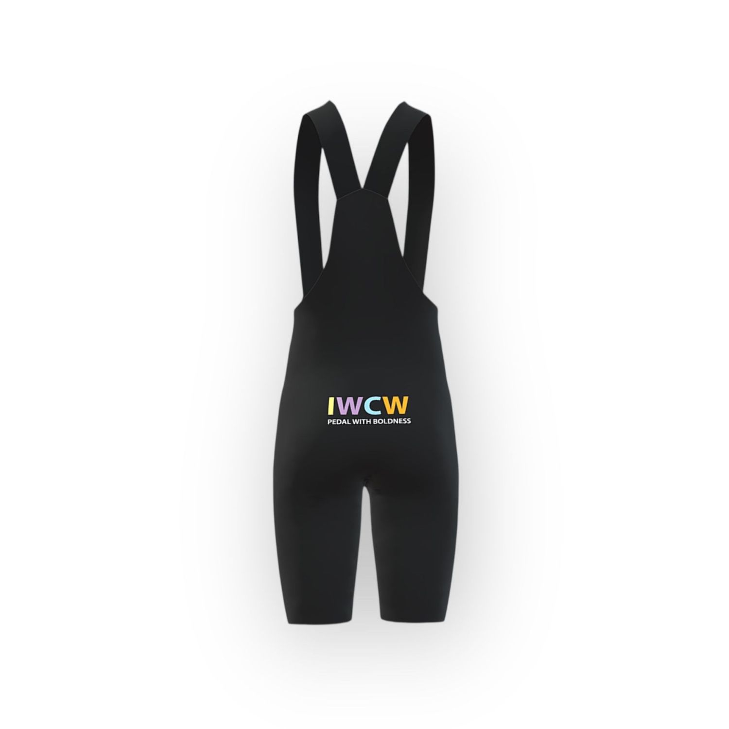 IWCW BOLDNESS BIB SHORT - BLACK IWCW BOLDNESS BIB SHORT - BLACK