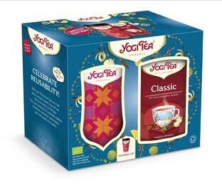 Yogi pakket classic tea + warmtebeker