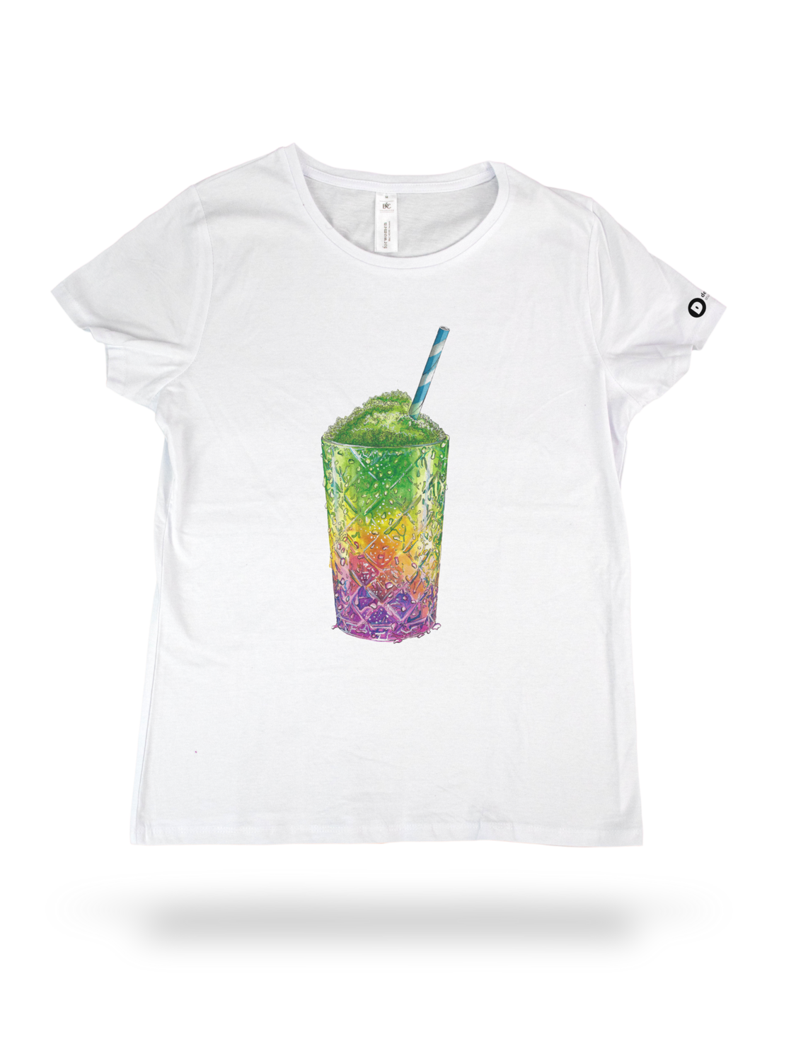 T-Shirt "Slush" weiß | Damen