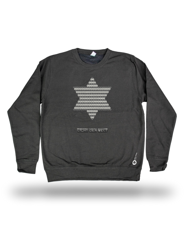 Sweater "Licht der Welt" schwarz | Unisex