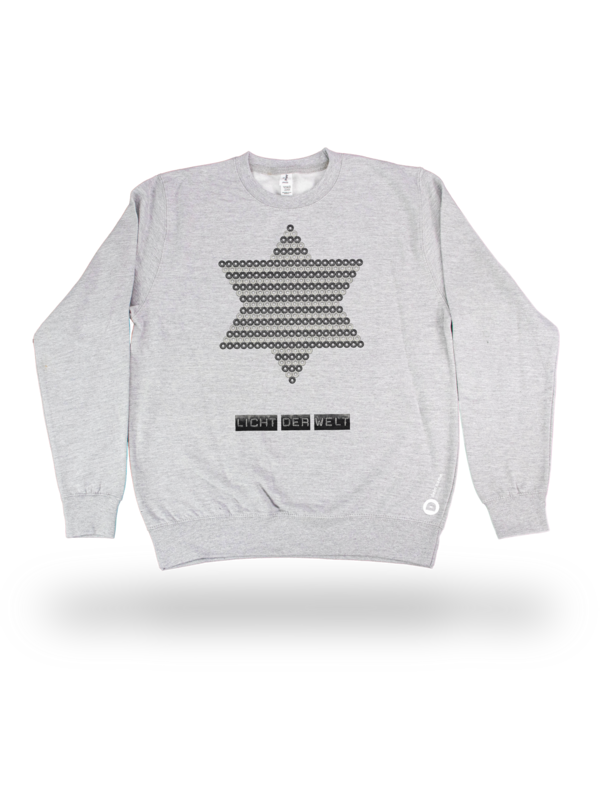 Sweater "Licht der Welt" grau | Unisex