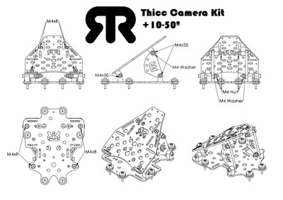 RR Thicc AlphaGel Camera KIT - Main plate v5