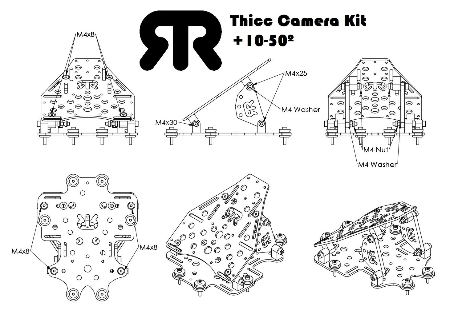 RR Thicc AlphaGel Camera KIT - Main plate v5