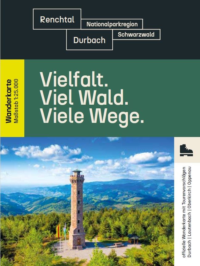 Wanderkarte Renchtal/Durbach