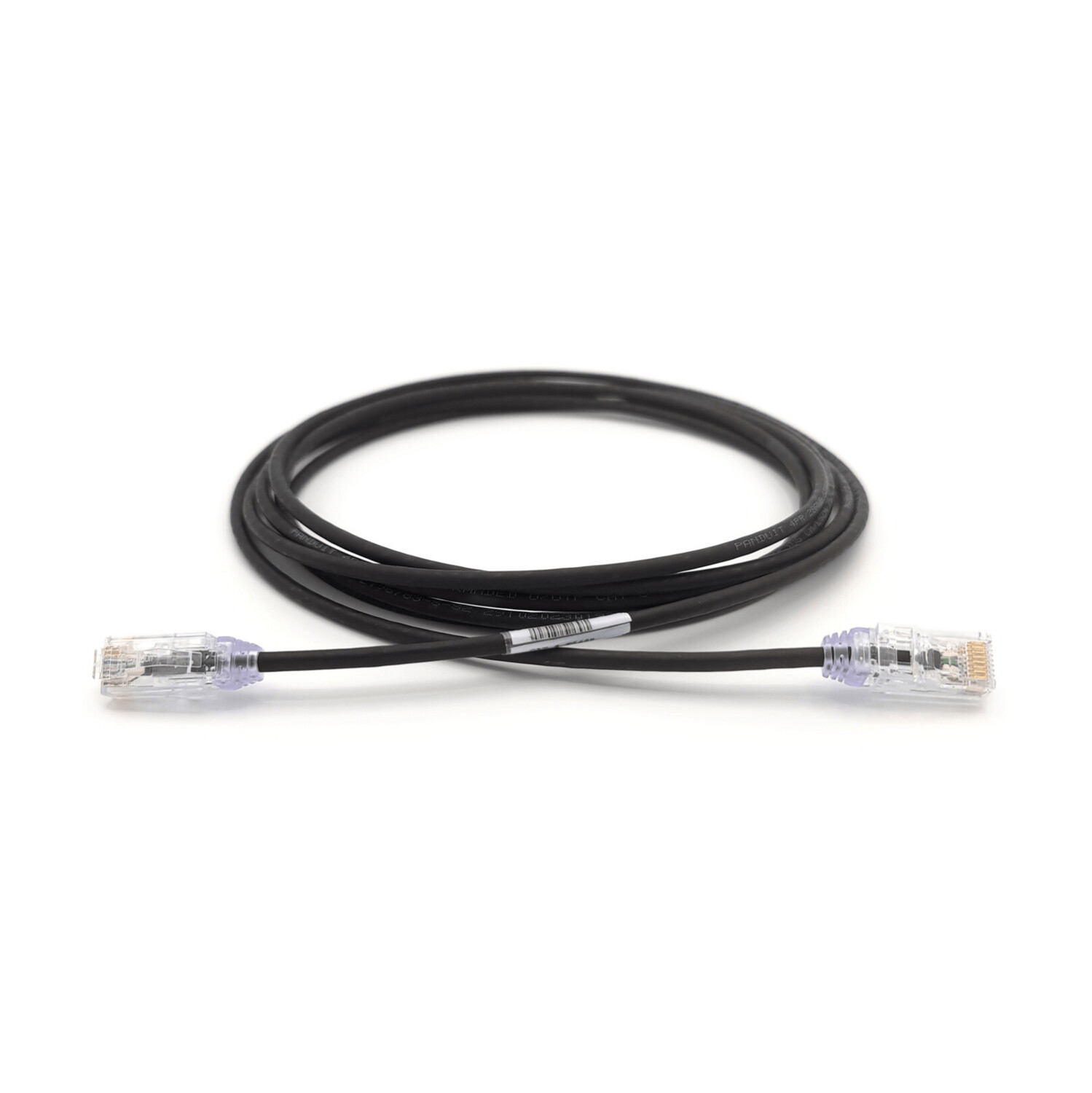 Panduit CAT6 svört ultra-thin