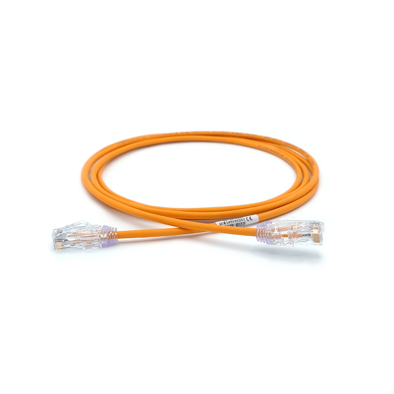 Panduit CAT6 appelsínugul ultra-thin