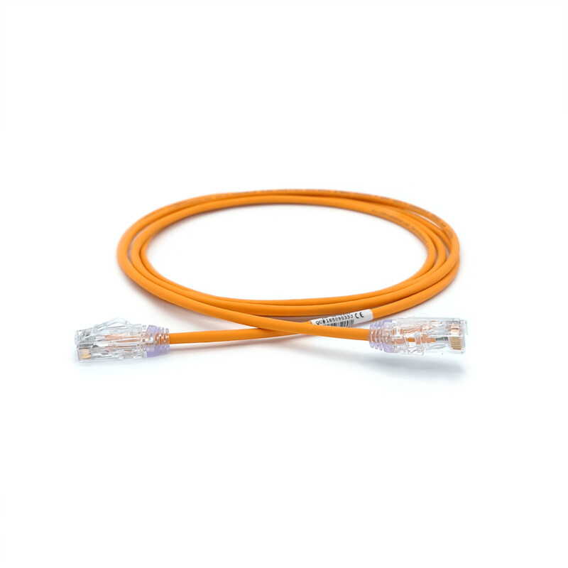 Panduit CAT6 appelsínugul ultra-thin