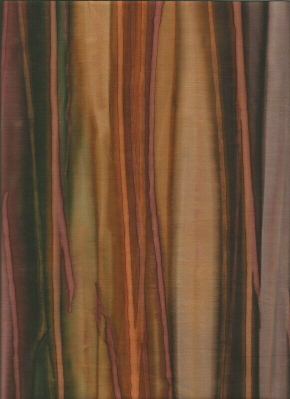Batik, Streifen, Fb. RUSSET