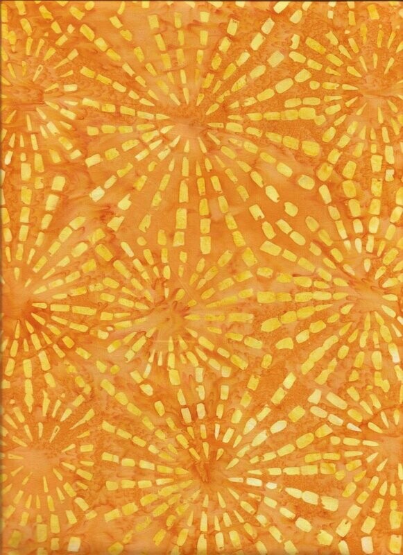 Batik, Fb. TANGERINE RAY OF LIGHT Batik, Fb. TANGERINE RAY OF LIGHT