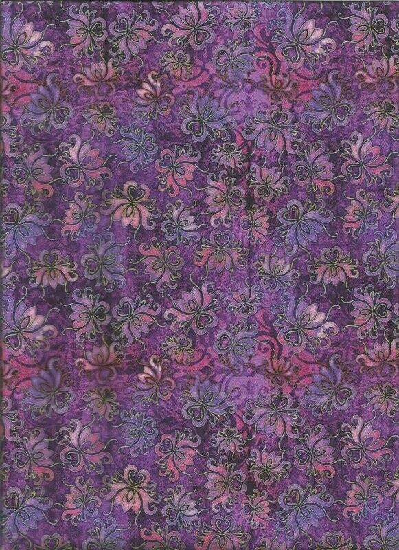Pandora, Fb. VIOLET FLORAL TOSS Pandora, Fb. VIOLET FLORAL TOSS