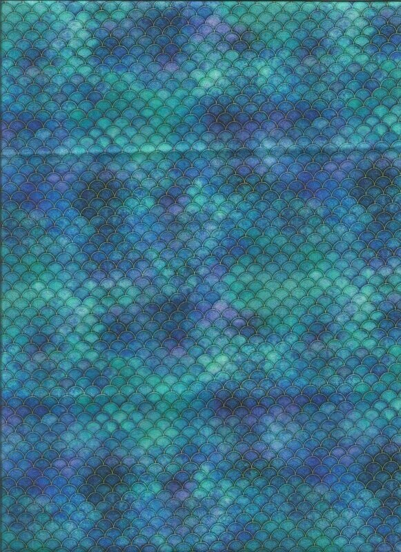 Mermaid Scales, Fb. TURQUOISE
Fischhaut Mermaid Scales, Fb. TURQUOISE
Fischhaut