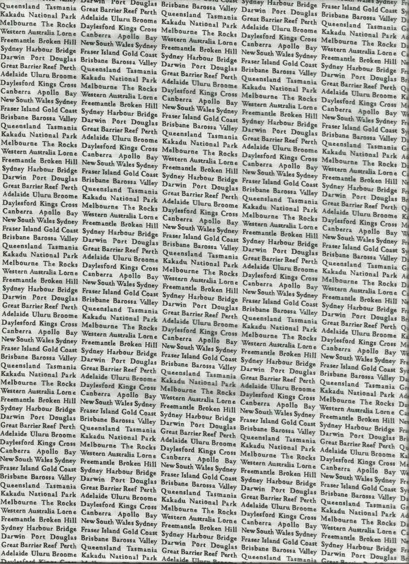 White News Print, Australien, Schrift White News Print, Australien, Schrift