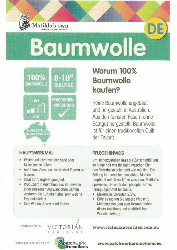 Baumwollvlies