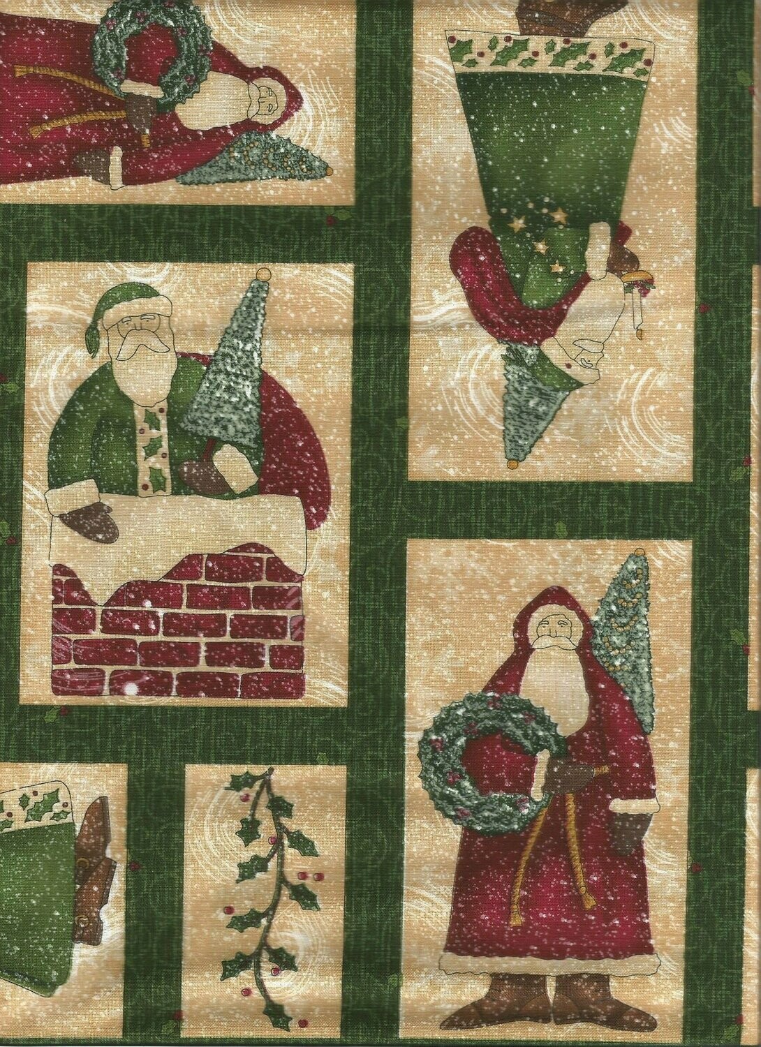 Elegant Santas