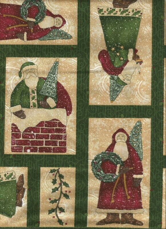 Elegant Santas