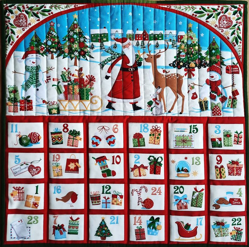 Adventskalender-Panel