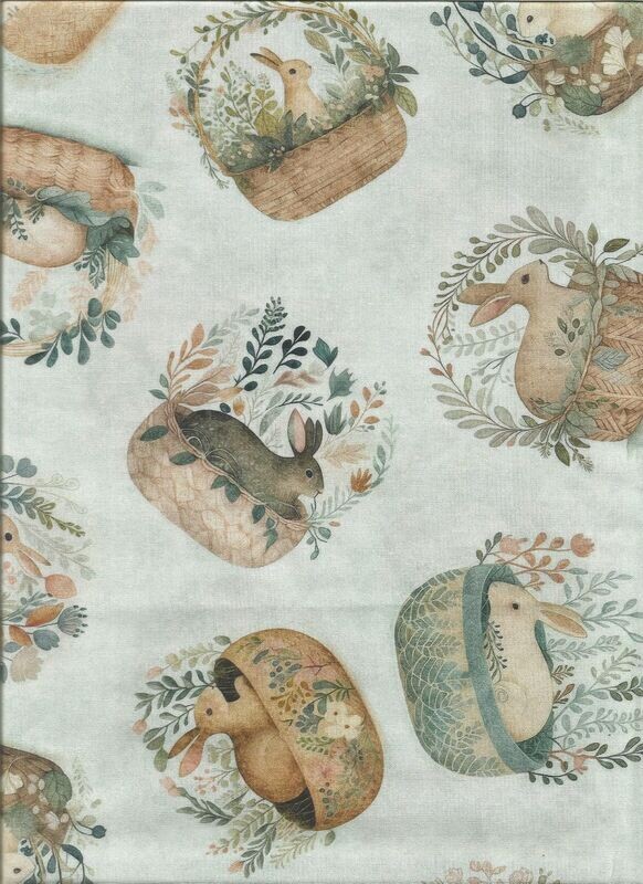 Rabbit And Basket Rabbit And Basket