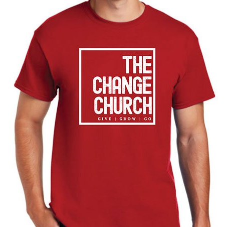 Change Church T-Shirt (Red)