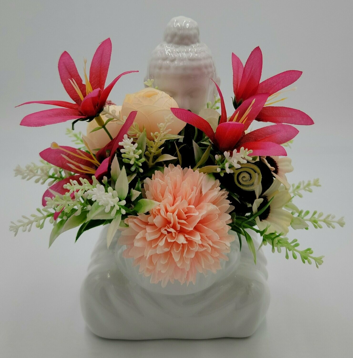 Sitting Buddha Pot