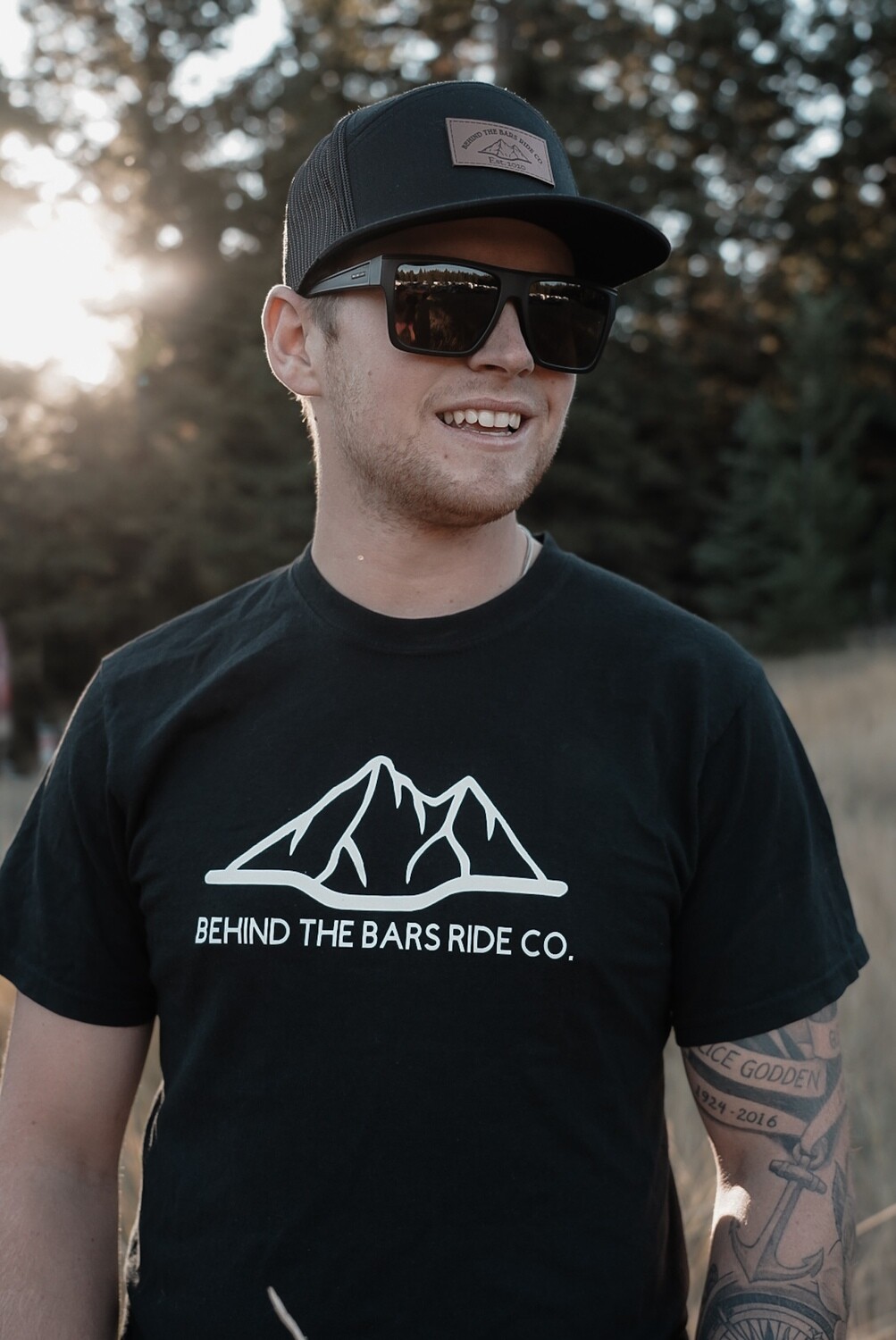 BTB Ride Co. Leather Patch Hat