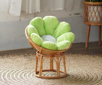 Handcrafted Papasan Rattan Chairs for Children