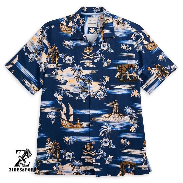 PIRATES OF THE CARIBBEAN SILK SHIRT FOR MEN BY TOMMY BAHAMA | SHOPDISNEY