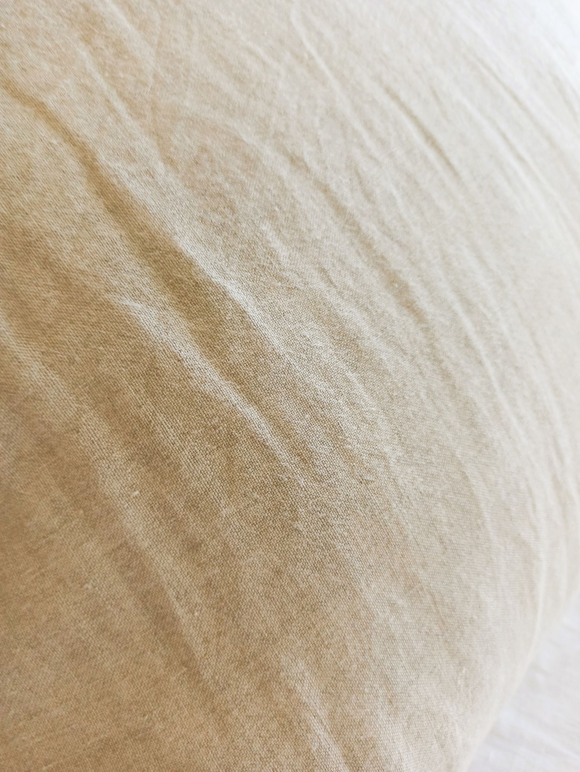 Funda Nórdica Lino Orgánico color Natural. Lavada a la Piedra. Cama 200 cm